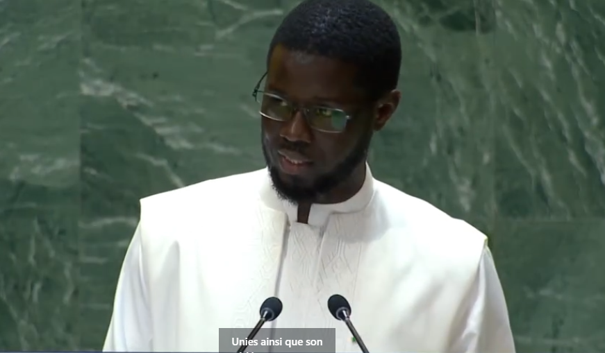 Discours Historique Du Pr Sident Bassirou Diomaye Diakhar Faye Aux Nations Unies Une Nouvelle